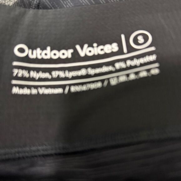 Outdoor Voices Blue Heathered Leggings - Picture 5 of 5